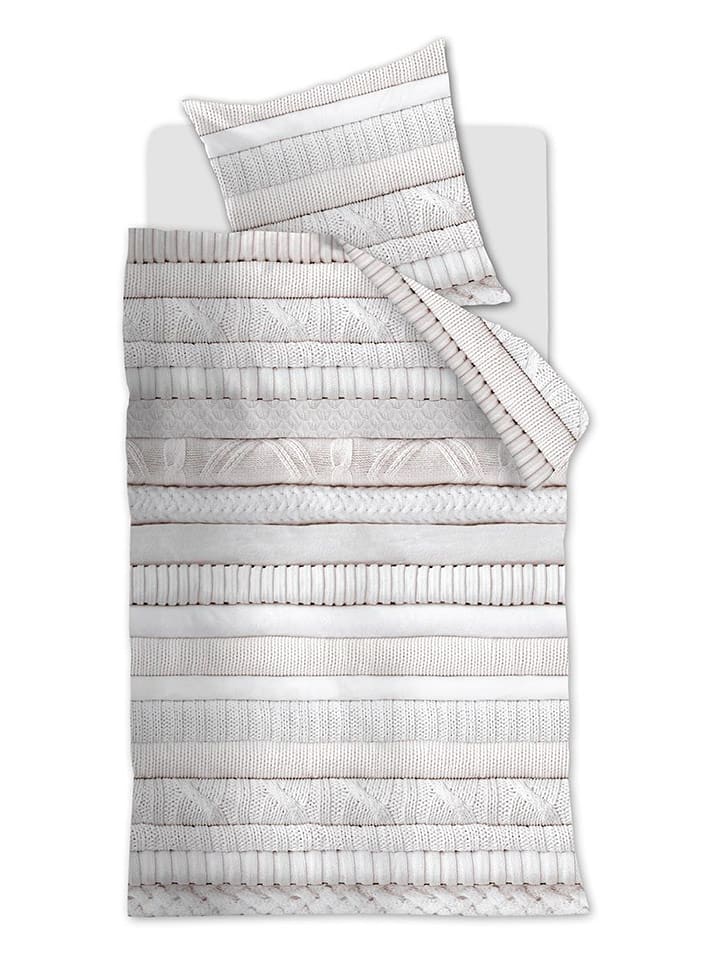 Beddinghouse Komplet pościeli "Coziness" w kolorze białym rozmiar: 155x220 cm