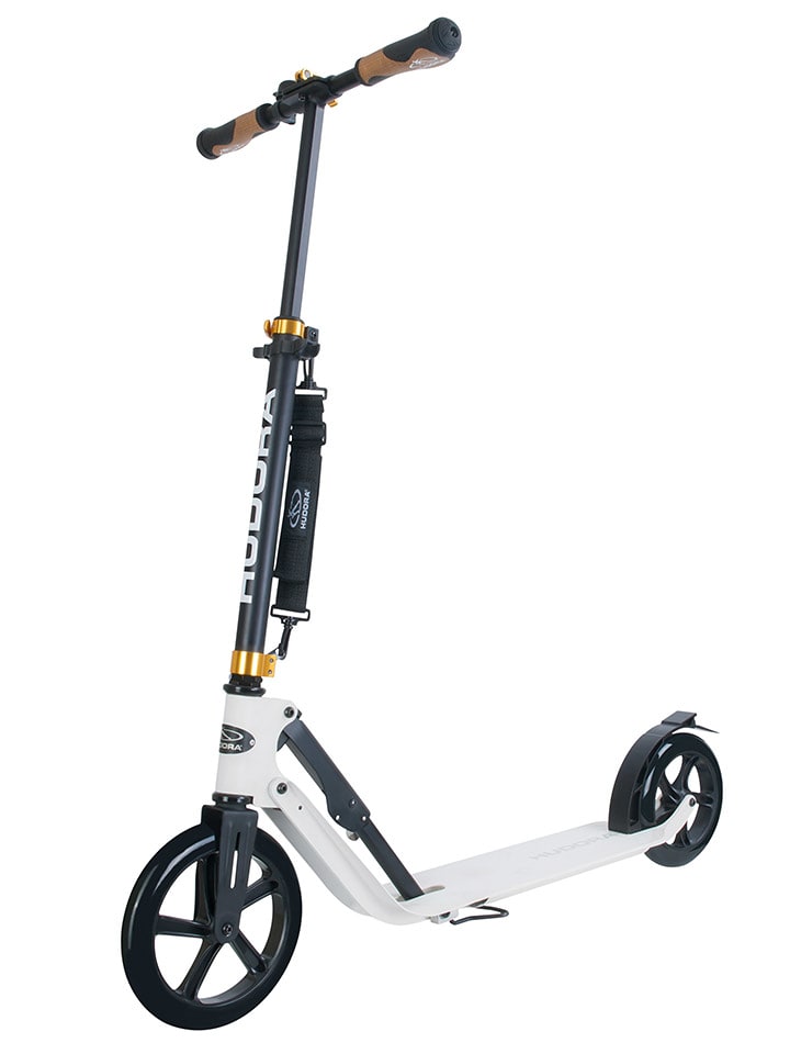 Hudora Hulajnoga "BigWheel Style 230" w kolorze białym - 10+ rozmiar: onesize