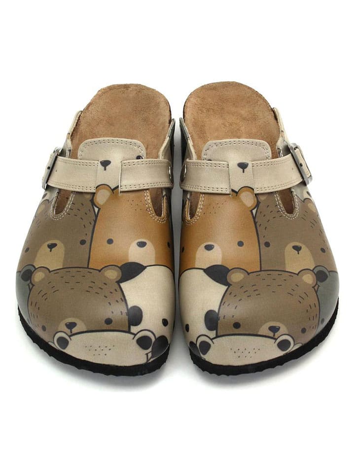 Calceo Chodaki w kolorze brązowym rozmiar: 36