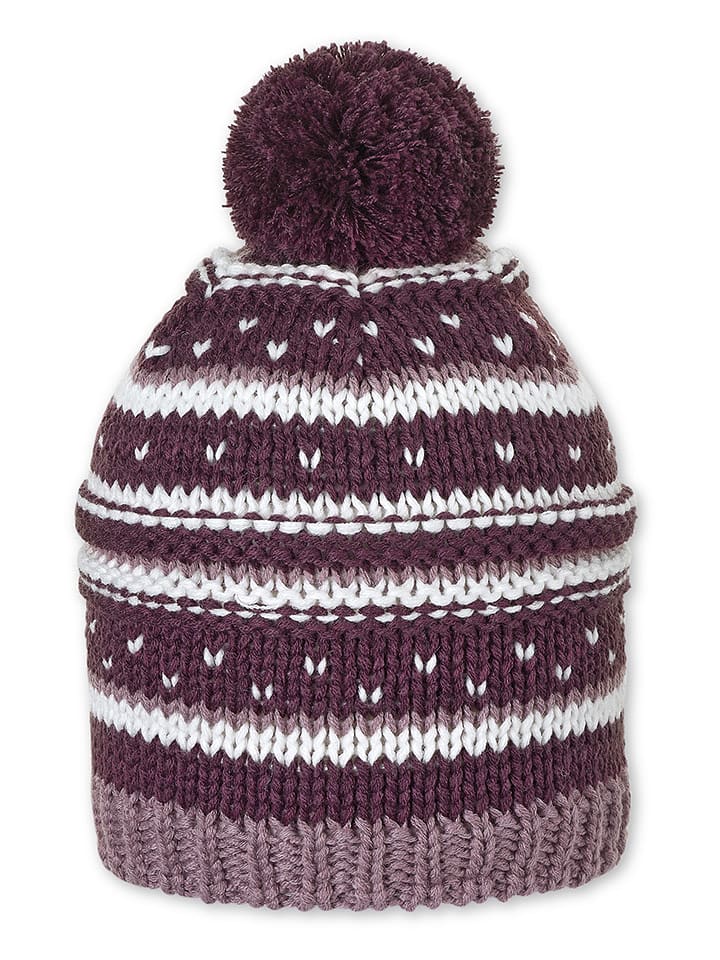 Sterntaler Czapka w kolorze fioletowym rozmiar: 53 cm