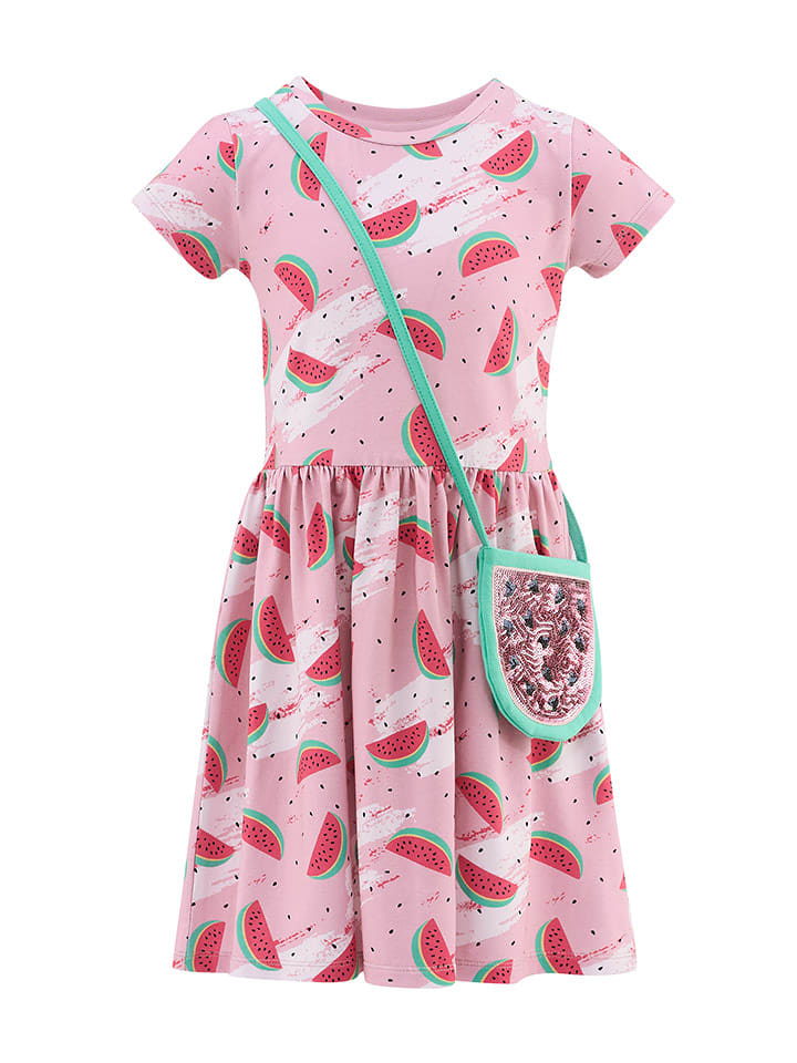 happy girls by Eisend Sukienka w kolorze jasnoróżowym rozmiar: 92