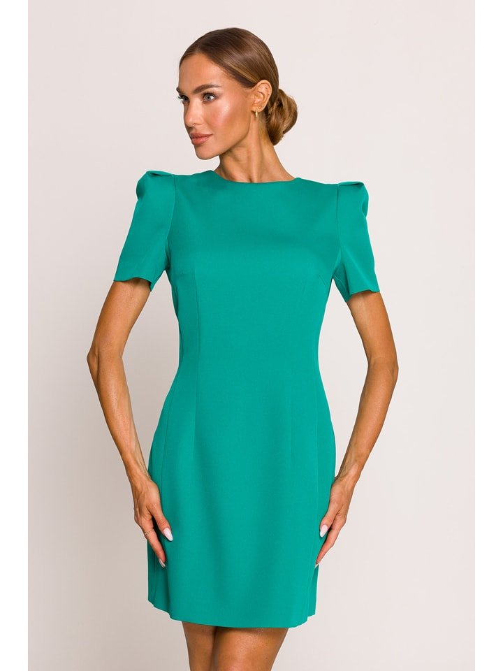 made of emotion Sukienka w kolorze turkusowym rozmiar: XL