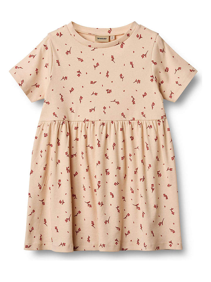 Wheat Sukienka "Anna" w kolorze czerwono-pomarańczowym rozmiar: 116