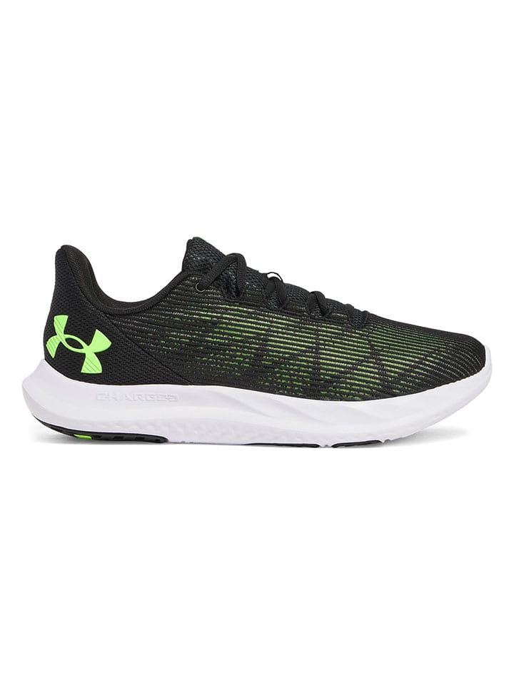 Under Armour Buty "Charged Speed Swift" w kolorze czarno-zielonym do biegania rozmiar: 42