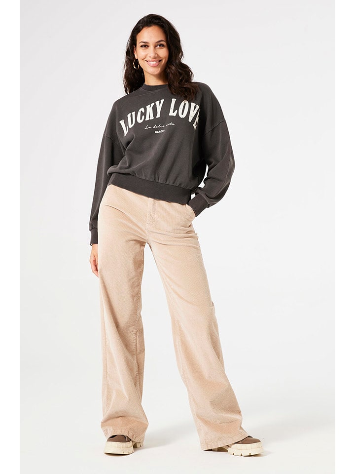 Garcia Bluza w kolorze antracytowym rozmiar: XL