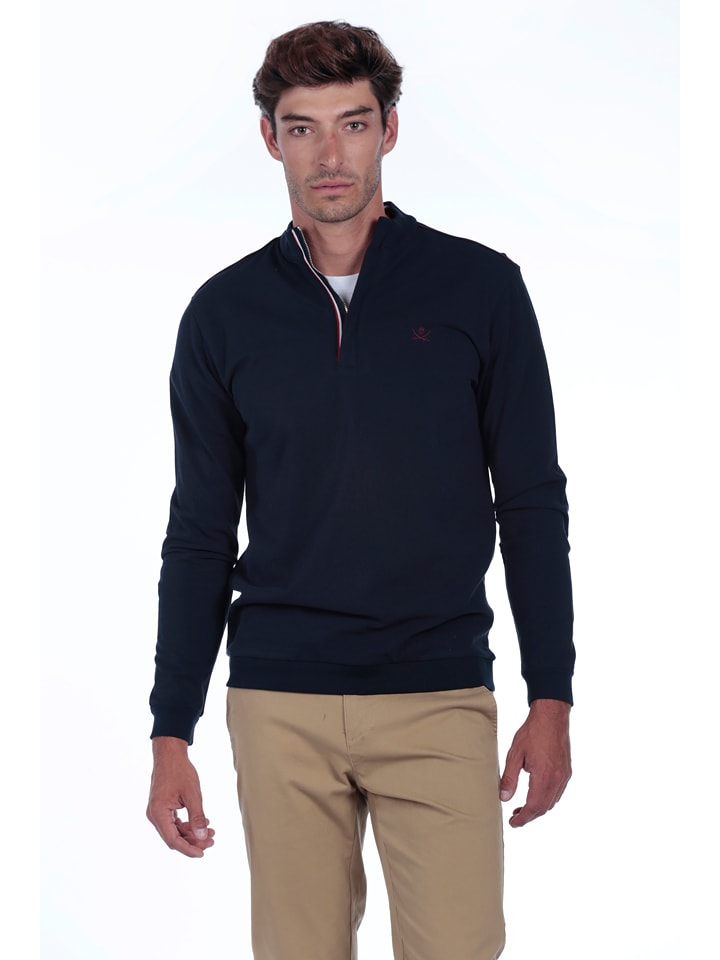 The Time of Bocha Sweter w kolorze granatowym rozmiar: L