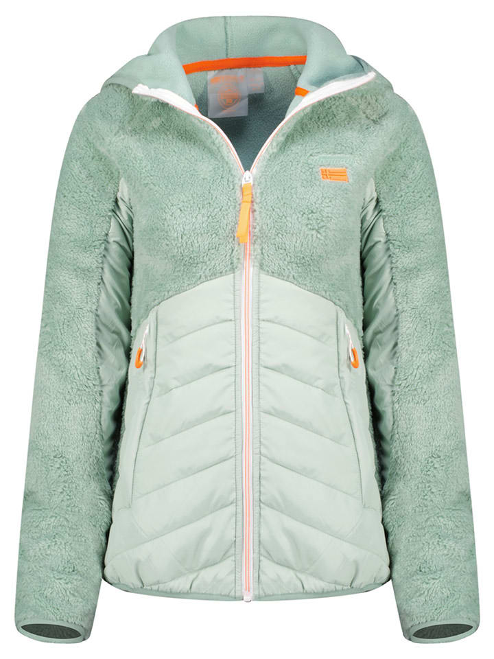 Geographical Norway Kurtka polarowa "Trema" w kolorze miętowym rozmiar: M
