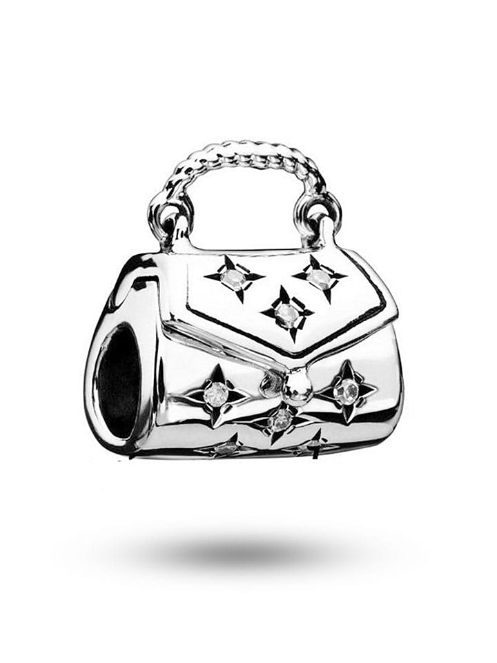 CHARM'S Srebrny charms z cyrkoniami rozmiar: onesize