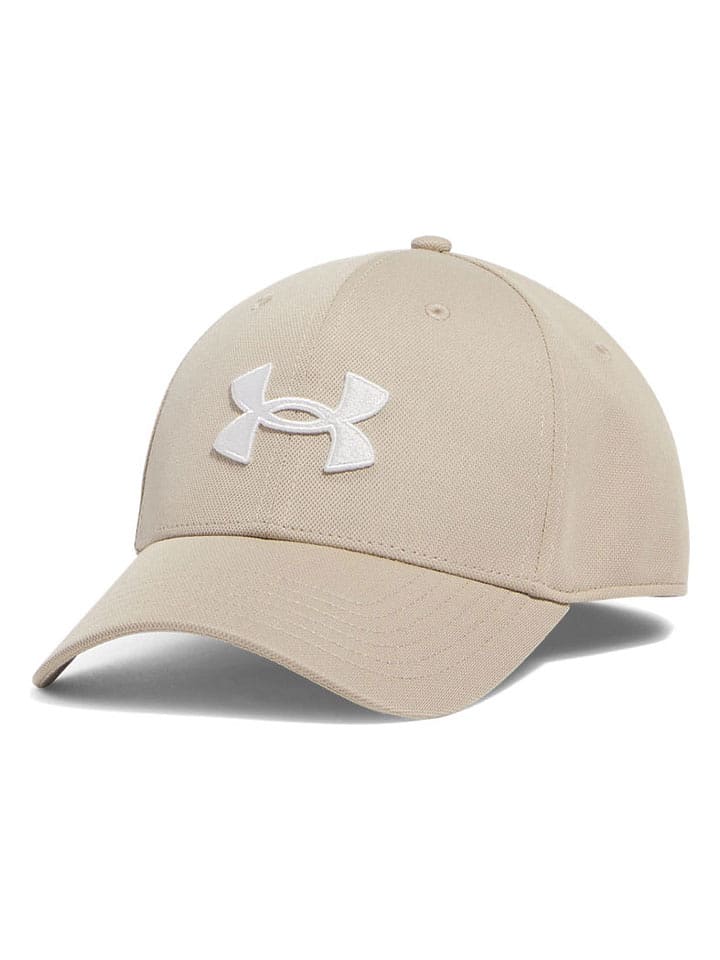 Under Armour Czapka "Blitzing" w kolorze beżowym rozmiar: M/L