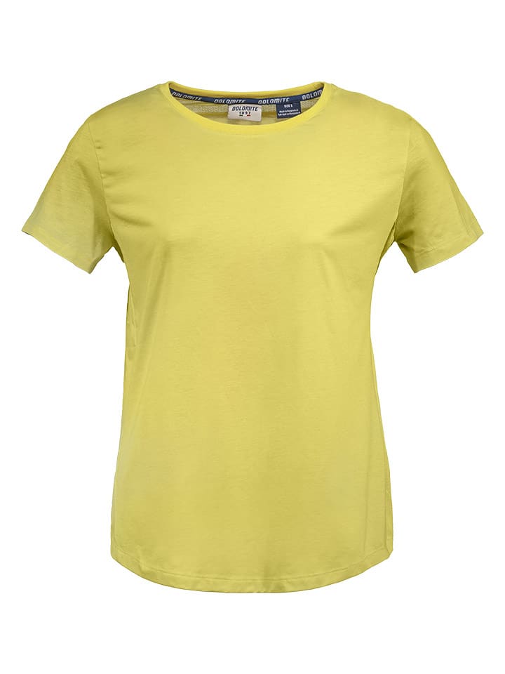 DOLOMITE Koszulka "Pelmo DRI" w kolorze żółtym rozmiar: XXL