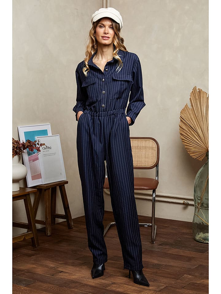 Joséfine Kombinezon "Galia" w kolorze granatowym rozmiar: M