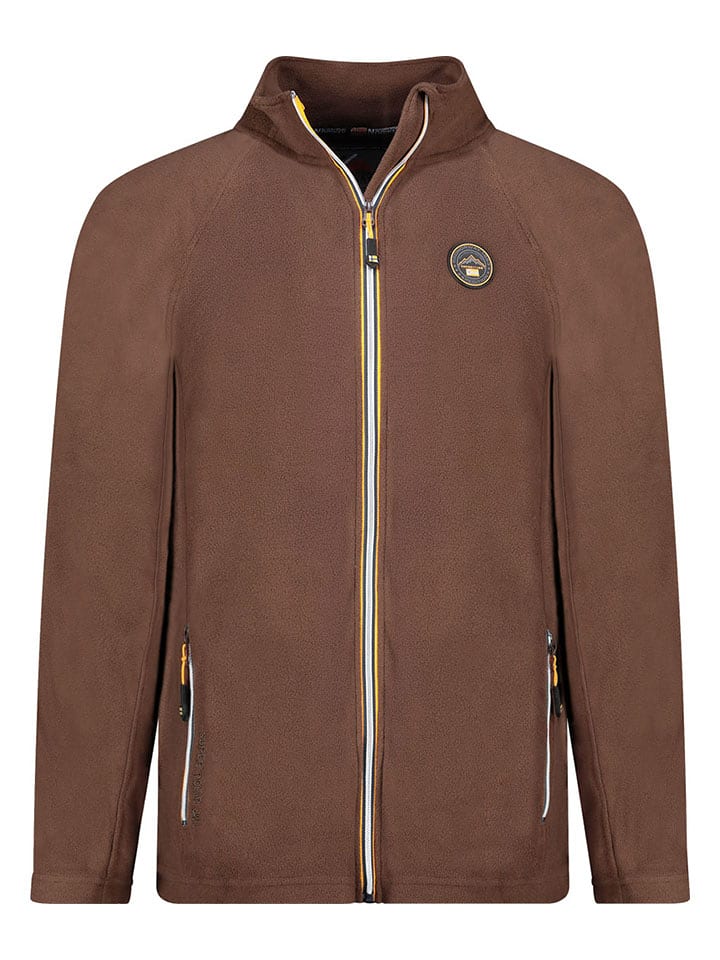 Geographical Norway Kurtka polarowa "Tugim" w kolorze brązowym rozmiar: XL