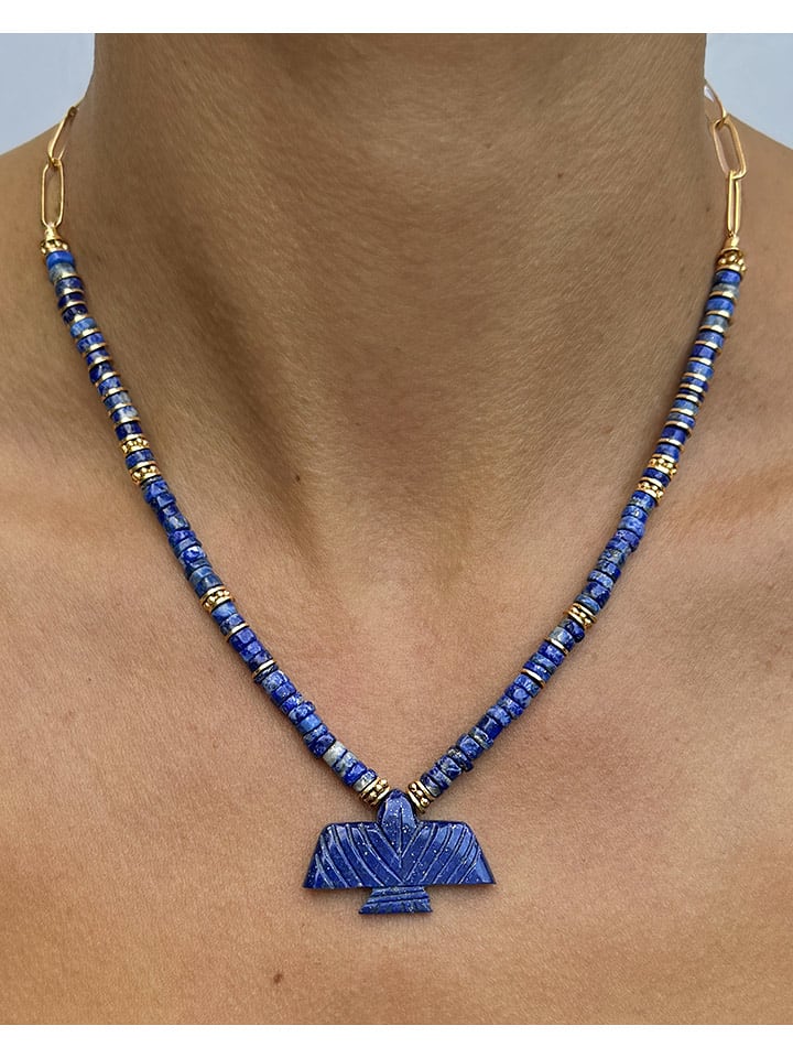 Taboo Pozłacany naszyjnik z elementem ozdobnym - dł. 40 cm rozmiar: onesize