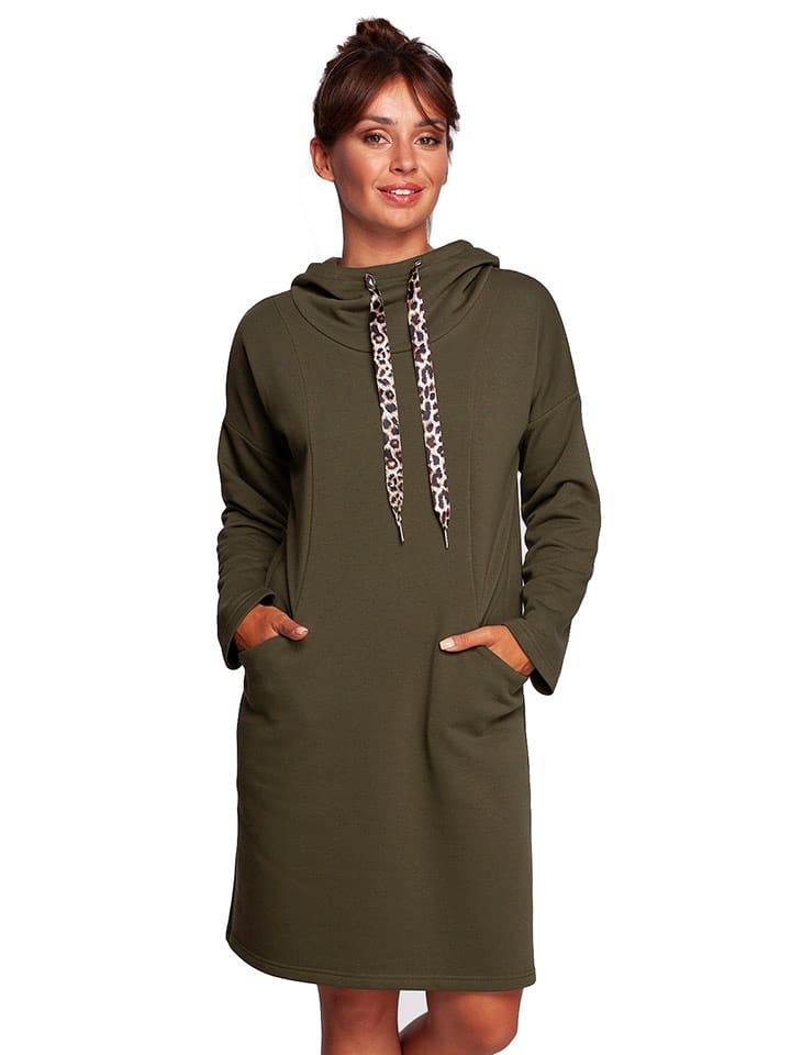 Be Wear Sukienka w kolorze oliwkowym rozmiar: XL