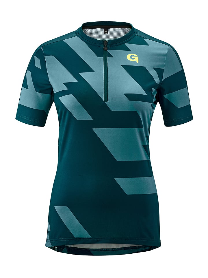 Gonso Koszulka kolarska "Basagno" w kolorze granatowo-błękitnym rozmiar: 38