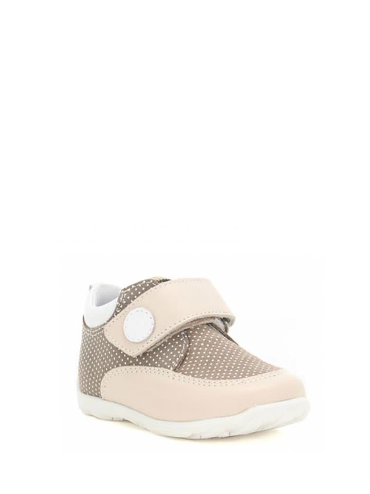 Bartek Skórzane półbuty w kolorze beżowym rozmiar: 25