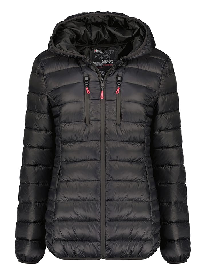 Canadian Peak Kurtka pikowana "Alareak" w kolorze czarnym rozmiar: XL