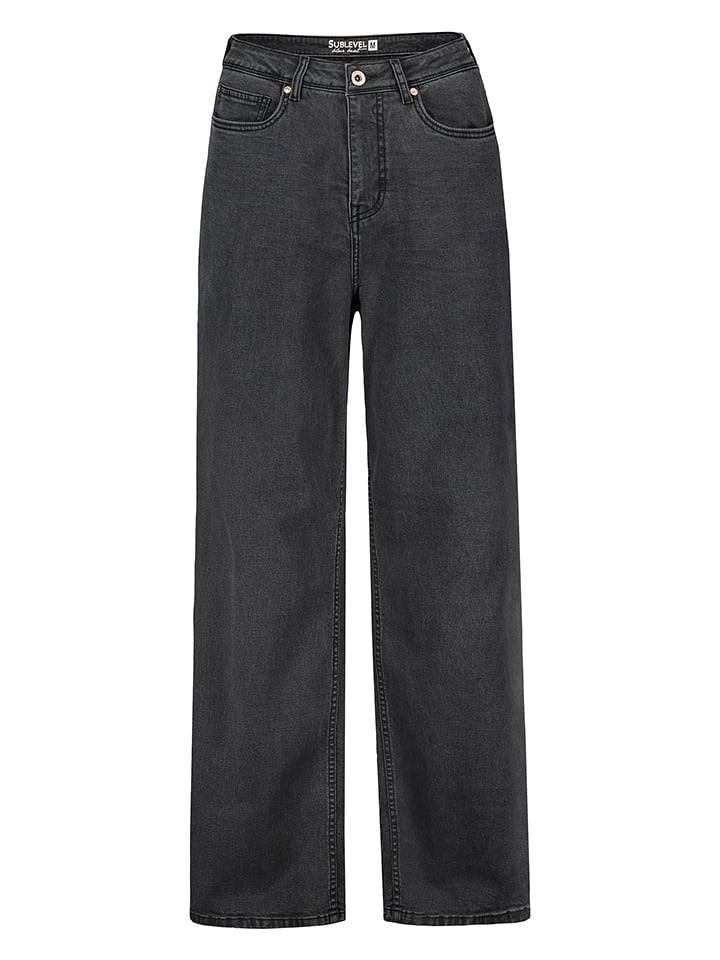 Sublevel Dżinsy - Comfort fit - w kolorze czarnym rozmiar: XS
