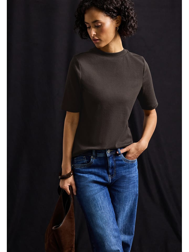 Cecil Koszulka w kolorze ciemnobrązowym rozmiar: 40