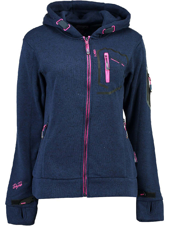 Geographical Norway Kurtka polarowa "Telectra" w kolorze granatowym rozmiar: L