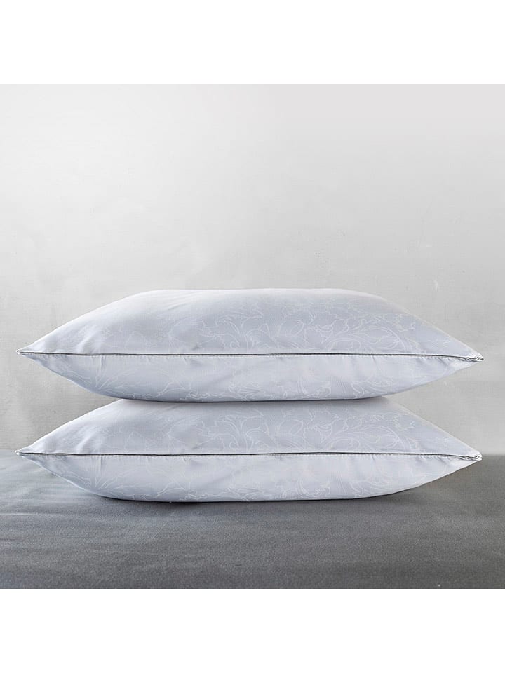 CXL by Christian Lacroix Satynowa poszewka w kolorze białym na poduszkę rozmiar: onesize