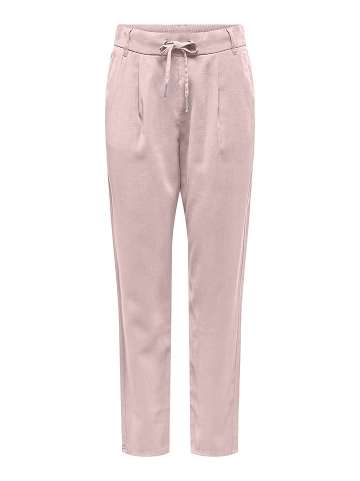 ONLY Spodnie w kolorze jasnoróżowym rozmiar: M/L32
