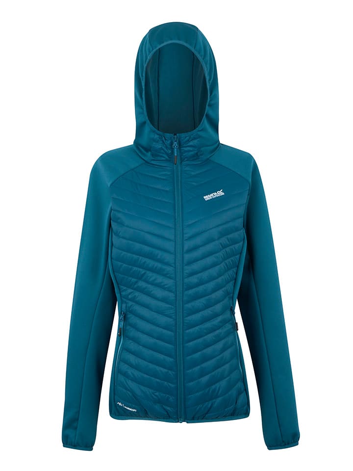 Regatta Kurtka hybrydowa "Andreson" w kolorze turkusowym rozmiar: 34