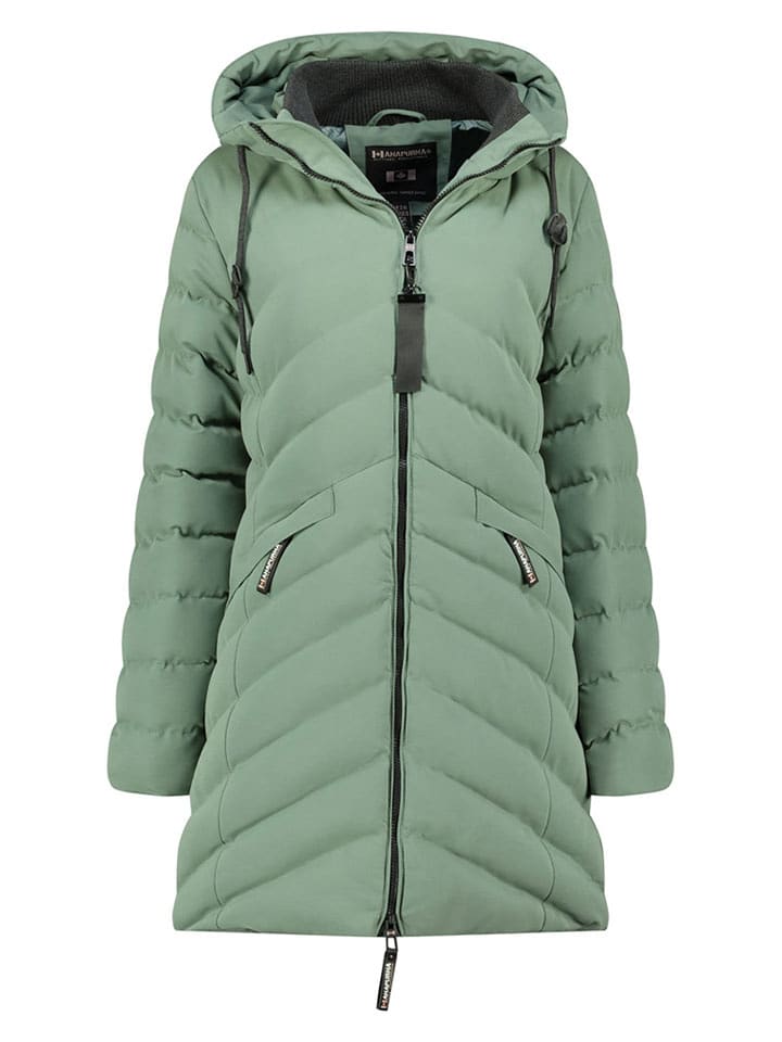 ANAPURNA Parka "Clarisana" w kolorze zielonym rozmiar: XXL