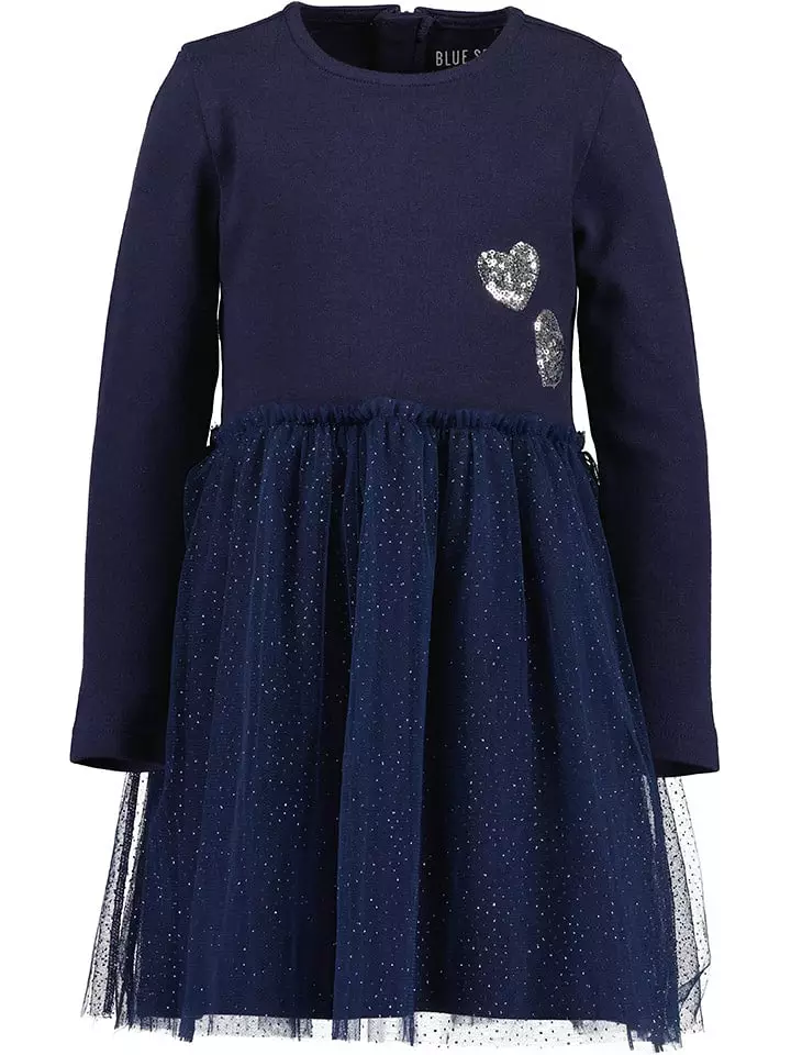 Blue Seven Sukienka w kolorze granatowym rozmiar: 92