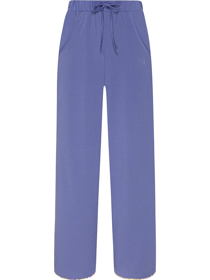 Naturana Spodnie w kolorze niebieskim rozmiar: L