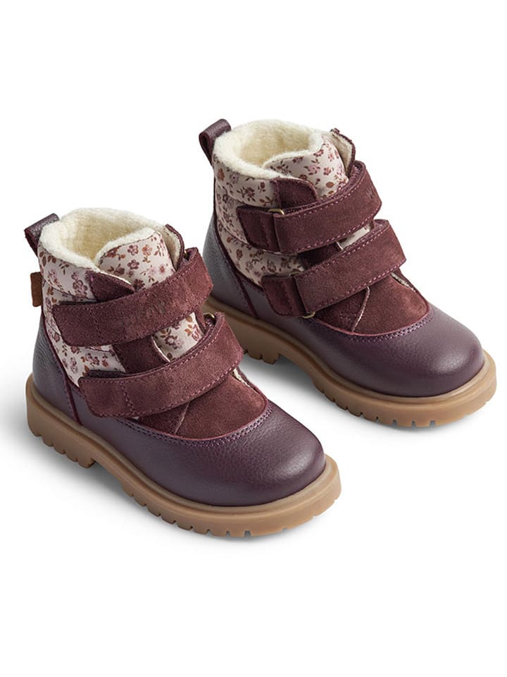 Wheat Botki w kolorze bordowym rozmiar: 24