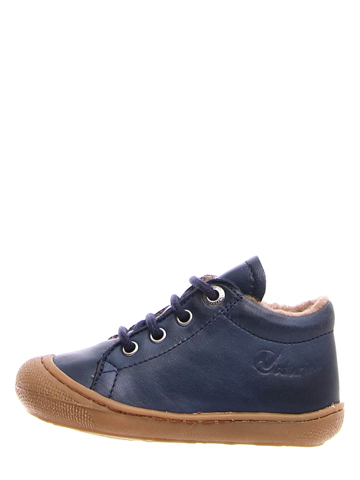 Naturino Skórzane buty "Cocoon" w kolorze granatowym do nauki chodzenia rozmiar: 26