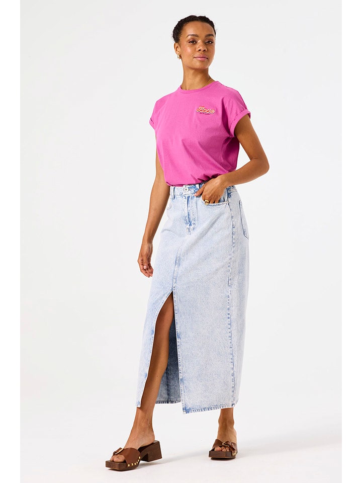 Garcia Spódnica dżinsowa w kolorze błękitnym rozmiar: M