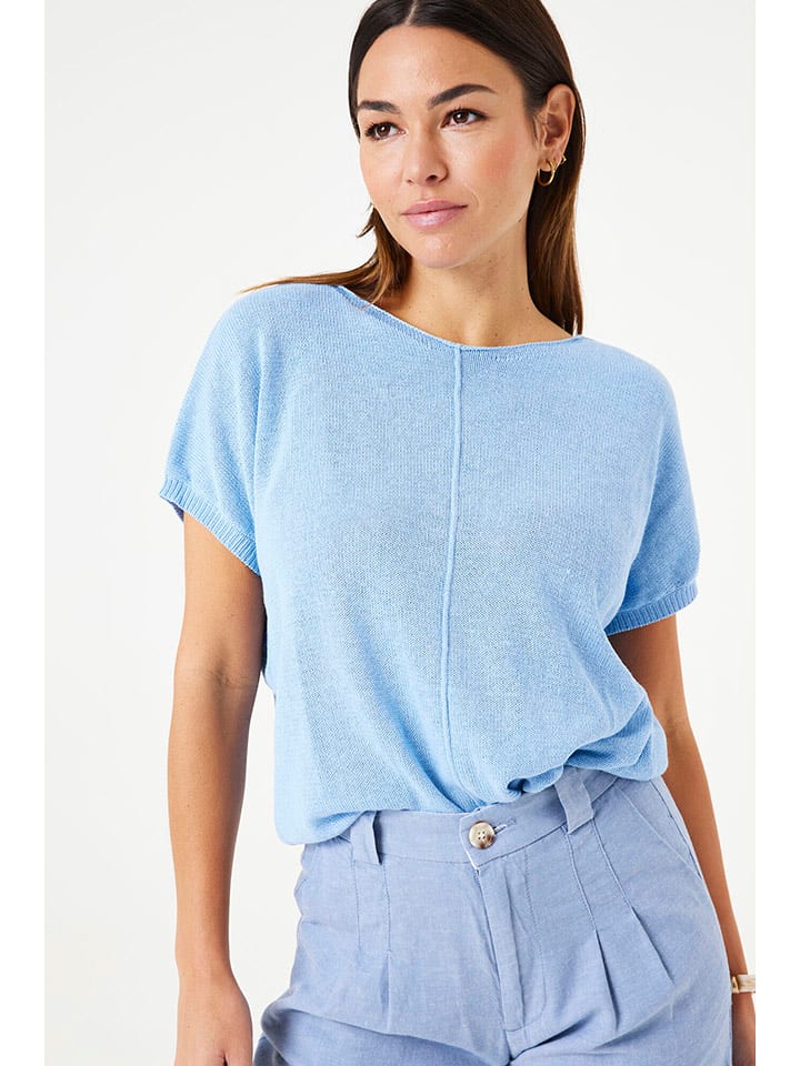 Garcia Sweter w kolorze błękitnym rozmiar: XL