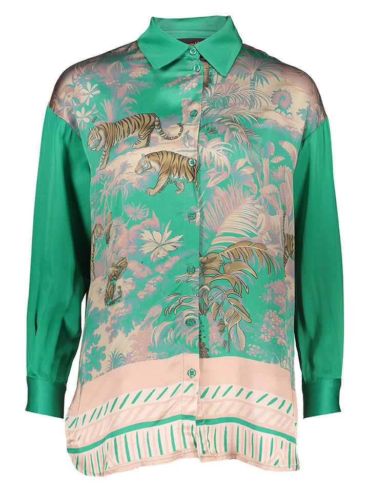 miss goodlife Bluzka w kolorze zielonym rozmiar: S