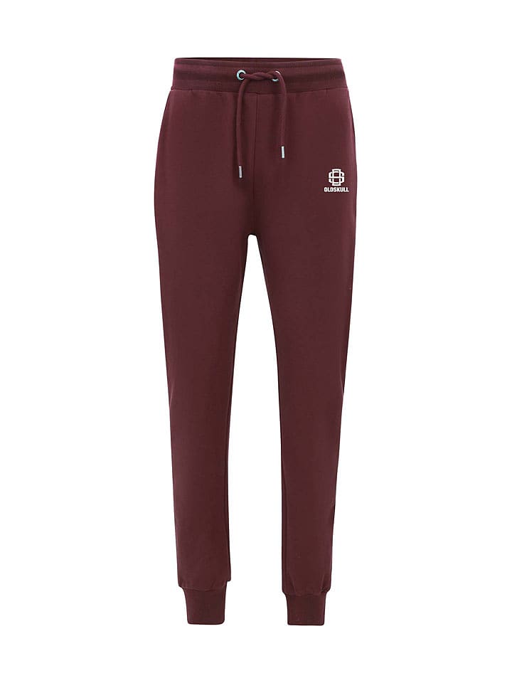 OLDSKULL Spodnie dresowe w kolorze bordowym rozmiar: M
