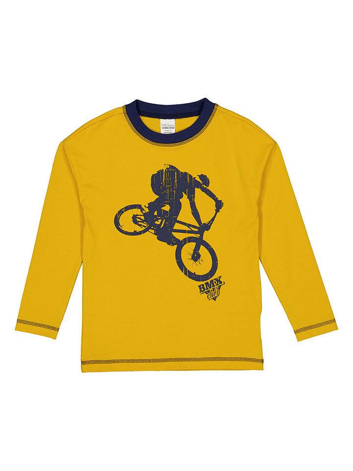 Fred´s World by GREEN COTTON Koszulka "BMX" w kolorze żółtym rozmiar: 116