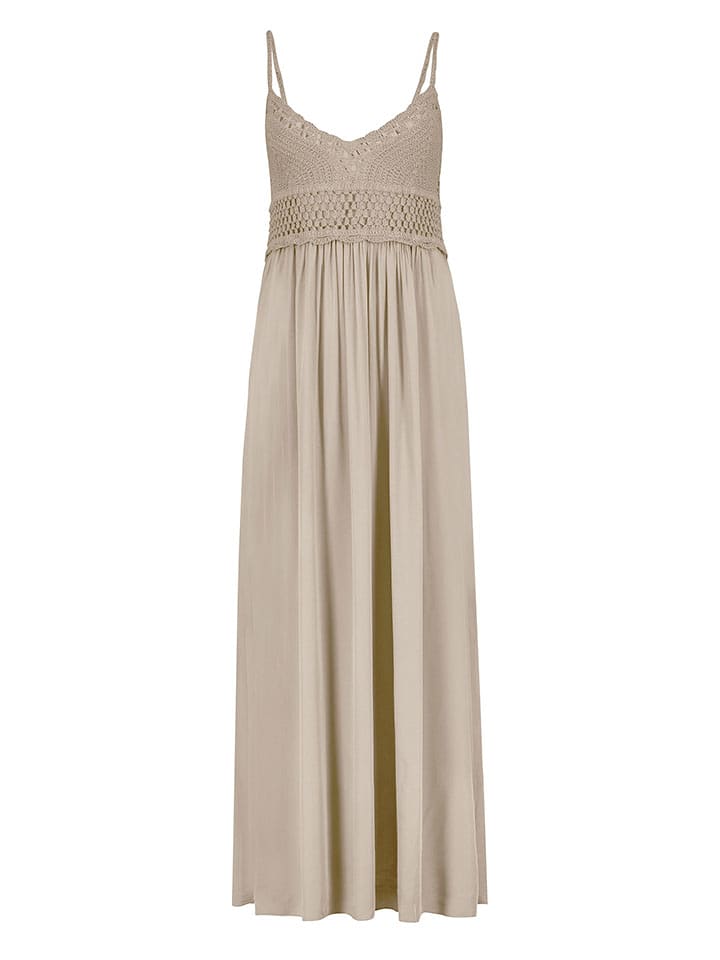 Sublevel Sukienka w kolorze beżowym rozmiar: L/XL
