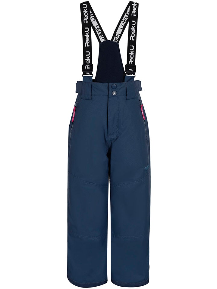 Peek U Spodnie narciarskie "Tara" w kolorze granatowym rozmiar: 164