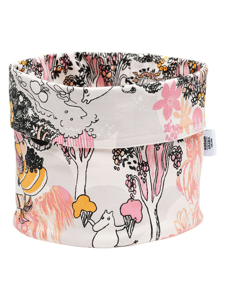 Moomin Kosz "Moomin" w kolorze beżowo-jasnoróżowym - Ø 20 cm rozmiar: onesize