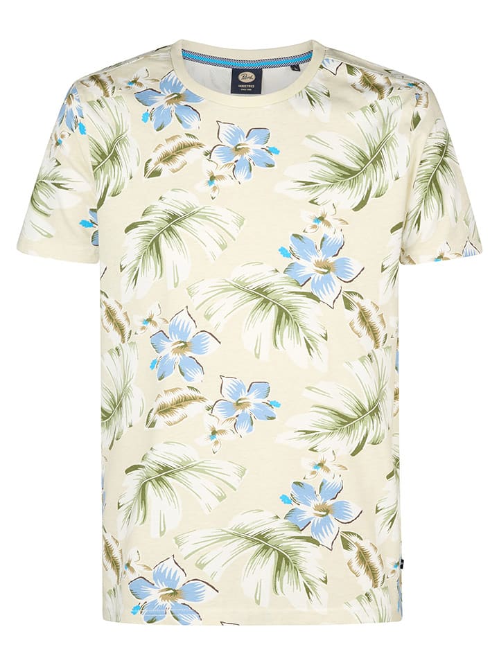 Petrol Industries Koszulka w kolorze beżowym rozmiar: L