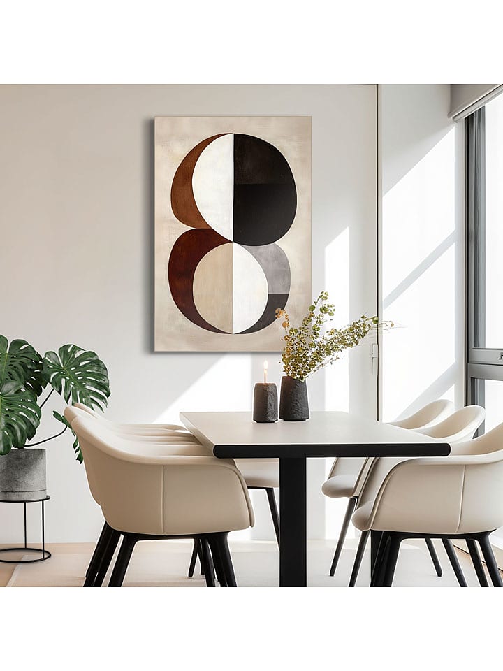 Orangewallz Druk artystyczny "Abstract Harmony" w ramce rozmiar: 60x90 cm