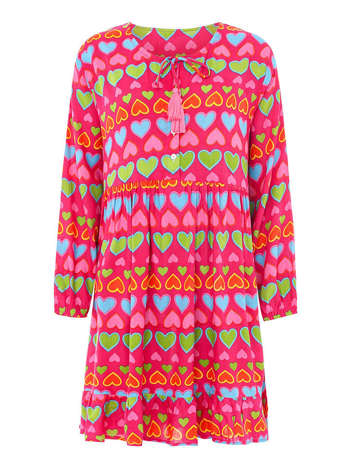 Zwillingsherz Sukienka ze wzorem rozmiar: L/XL