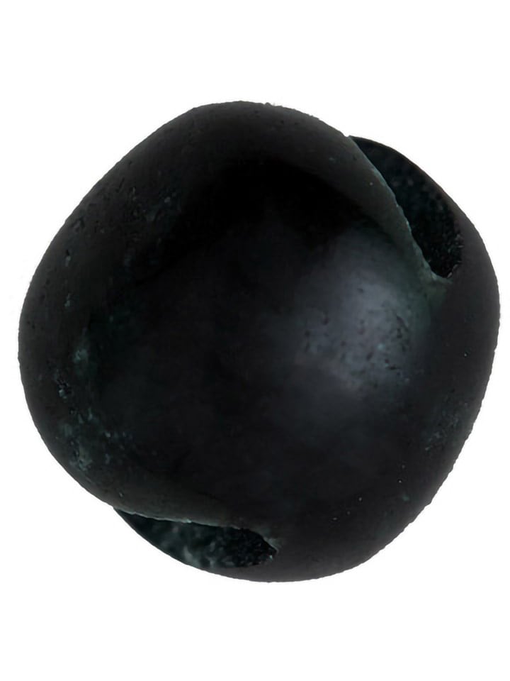 Design Letters Marmurowy charms "Ball" w kolorze ciemnozielonym - Ø 0,6 cm rozmiar: onesize