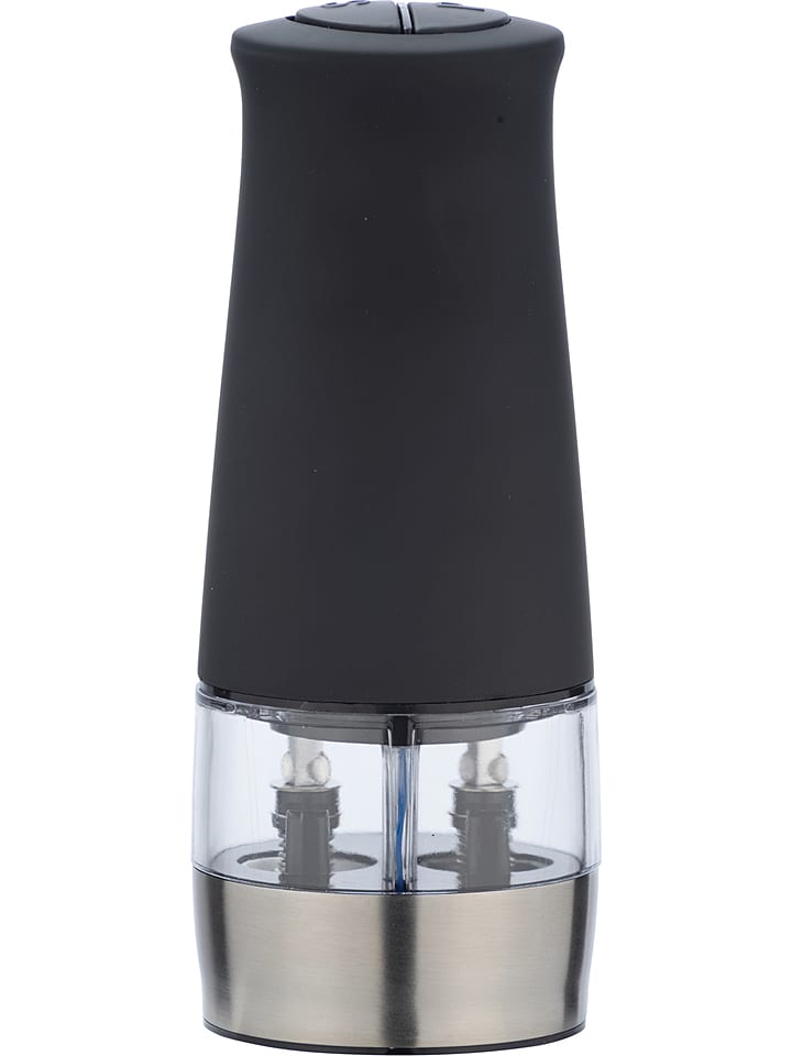 Wenko Młynek LED w kolorze czarnym do przypraw - wys. 17,5 cm rozmiar: onesize