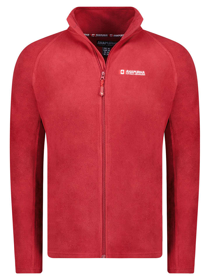 ANAPURNA Kurtka polarowa "Tonneau" w kolorze czerwonym rozmiar: 3XL