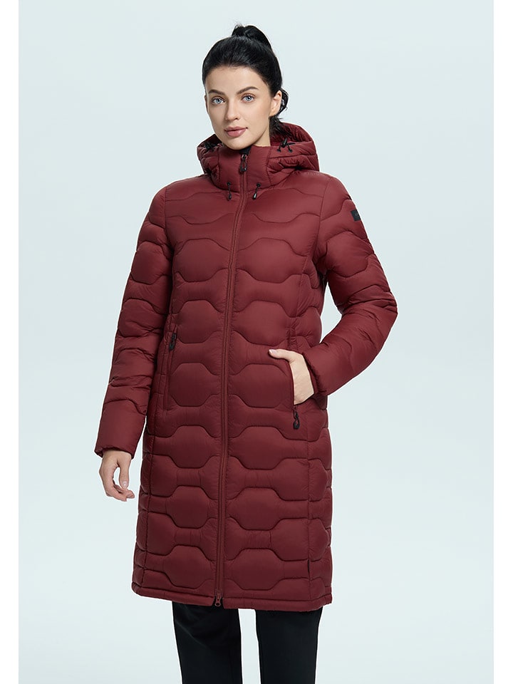 Icepeak Płaszcz pikowany "Bandis" w kolorze bordowym rozmiar: 48