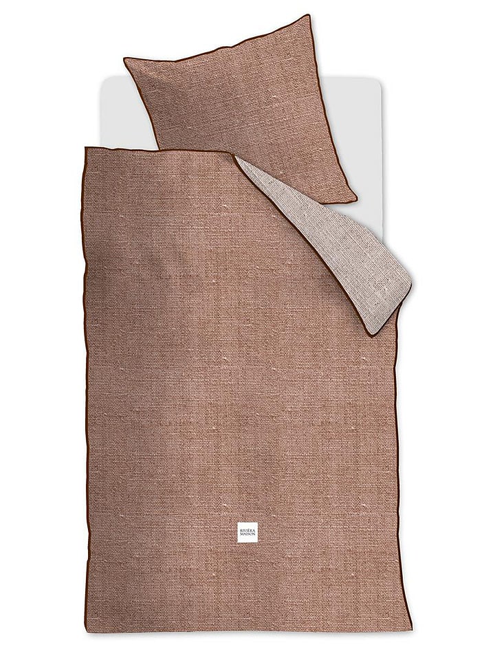 Ambiante Komplet pościeli "Coughton" w kolorze pomarańczowym rozmiar: 155x220 cm