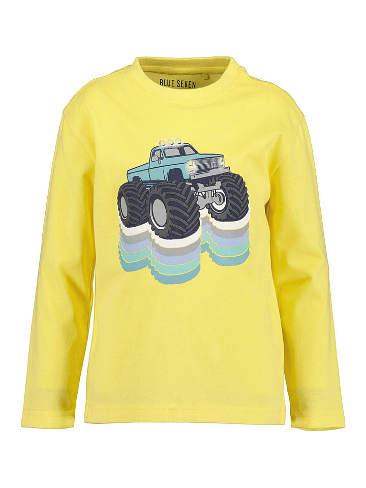 Blue Seven Koszulka w kolorze żółtym rozmiar: 98