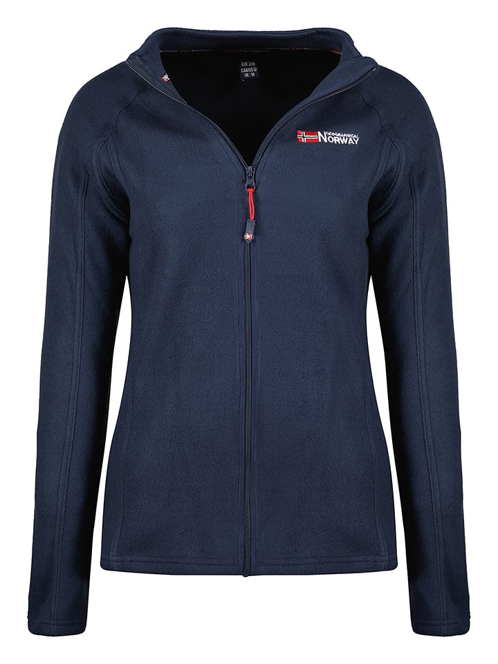 Geographical Norway Kurtka polarowa "Tug" w kolorze granatowym rozmiar: L